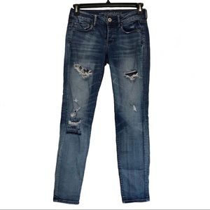 American Eagle Distressed Skinny Jeans